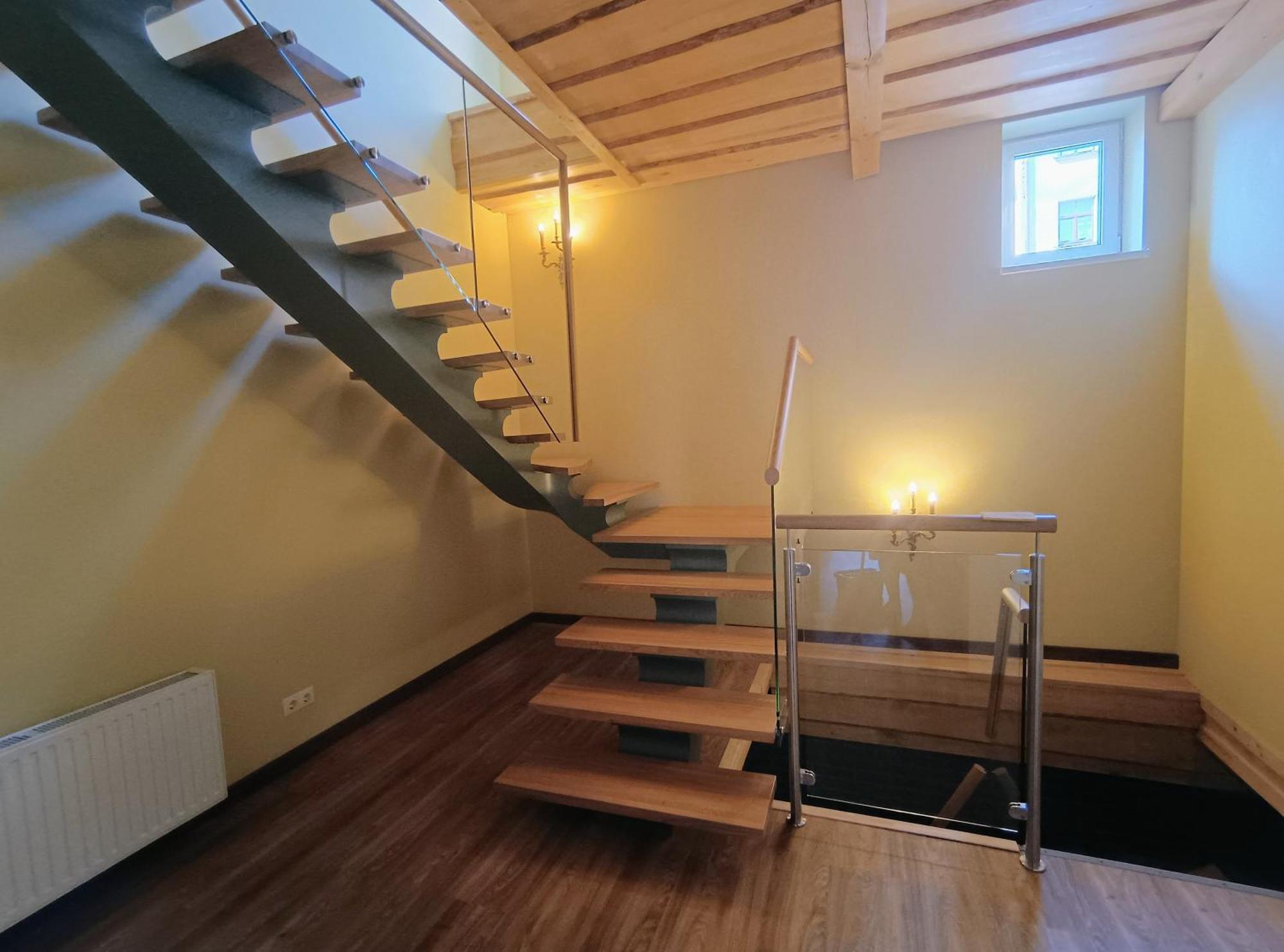公寓 Ernests' Unique Townhouse With Sauna, Hot Tub And Free Parking 里加